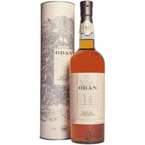 Oban 14 Year Single Malt Scotch Whisky – 750 ml