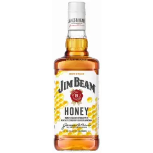 Jim Beam Honey Flavored Bourbon Whiskey – 1.75 L