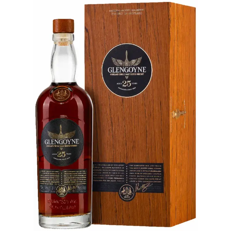 Glengoyne 25 Year Single Malt Scotch Whisky – 750 ml