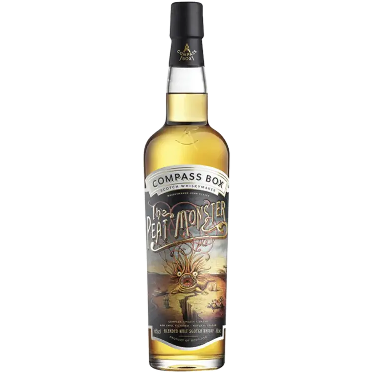 Compass Box The Peat Monster Blended Malt Scotch Whisky – 750 ml