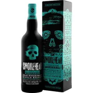 Smokehead Tequila Cask Finished Islay Single Malt Scotch Whisky – 750 ml