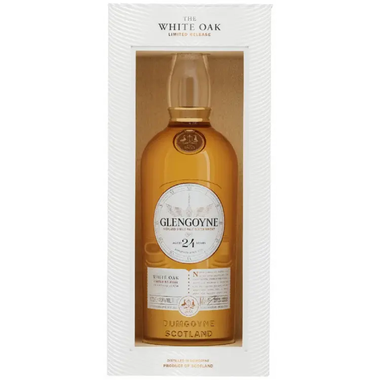 Glengoyne White Oak 24 Year Single Malt Scotch Whisky – 700 ml