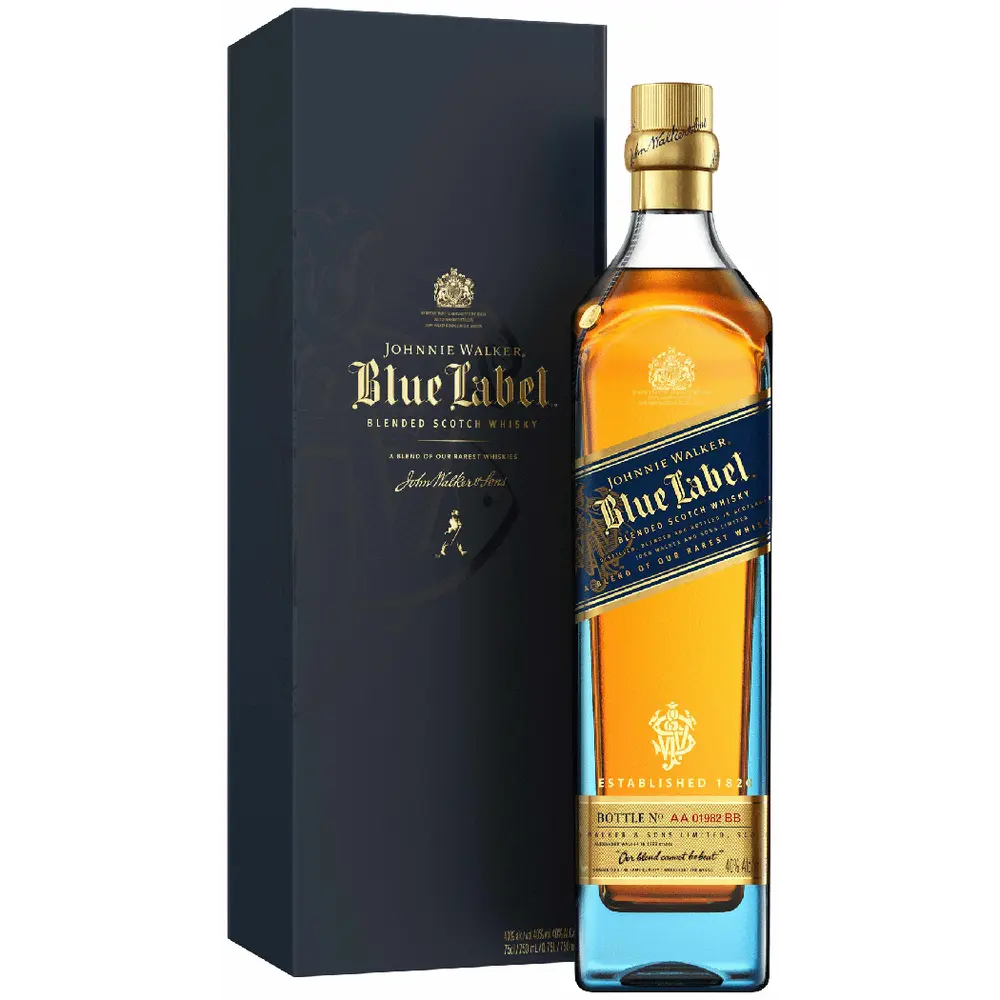 Johnnie Walker Blue Label Blended Scotch Whisky – 750 ml