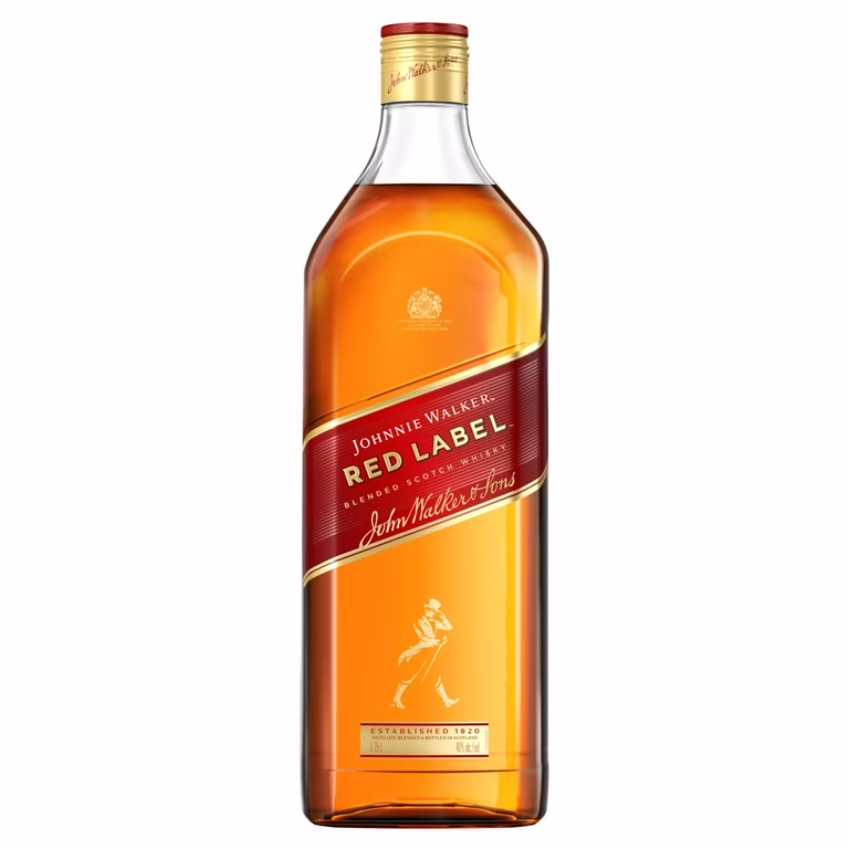 Johnnie Walker Red Label Blended Scotch Whisky – 1.75 L