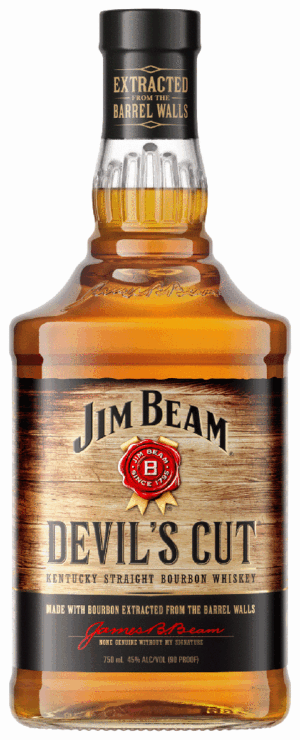 JIM BEAM DEVIL'S CUT BOURBON WHISKEY