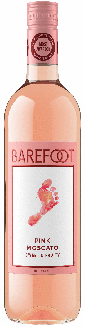 BAREFOOT CELLARS PINK MOSCATO