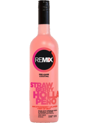 REMIX COCKTAILS STRAWBERRY HOLLA-PENO