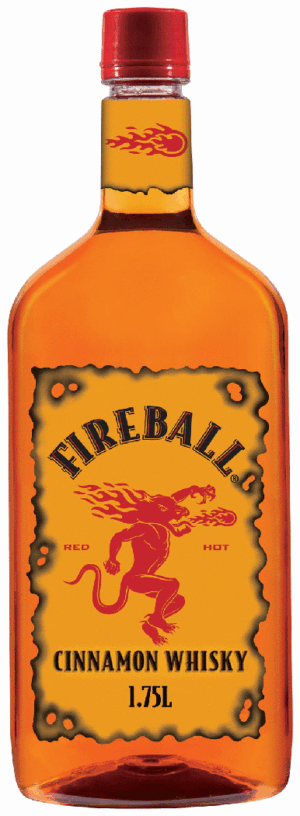 FIREBALL CINNAMON WHISKY PLASTIC
