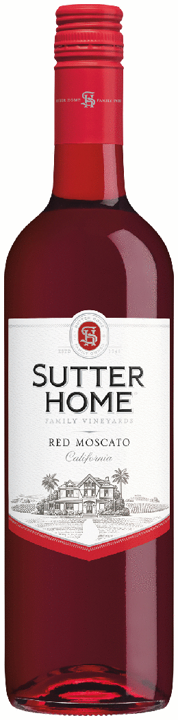 SUTTER HOME RED MOSCATO