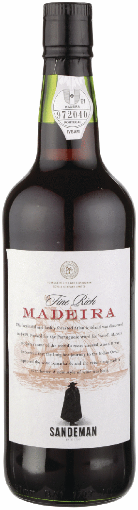 SANDEMAN FINE RICH MADEIRA