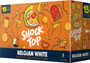 SHOCK TOP BELGIAN WHITE ALE