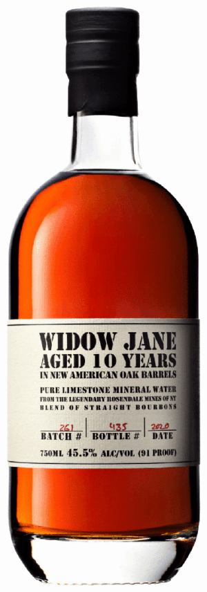 WIDOW JANE STRAIGHT BOURBON WHISKEY 10 YR