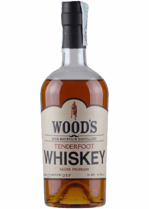 WOOD'S TENDERFOOT WHISKEY