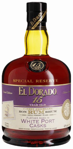 EL DORADO WHITE PORT CASK 15YR OLD RUM