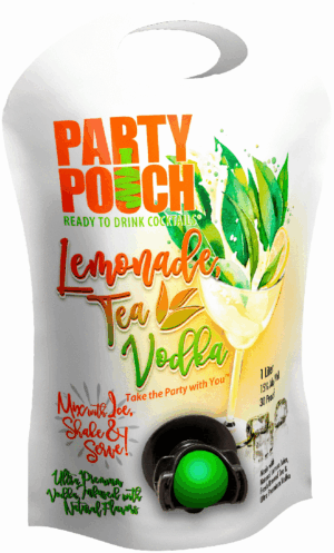 PARTY POUCH LEMONADE TEA VODKA