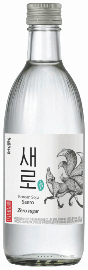 SAERO ZERO SUGAR SOJU