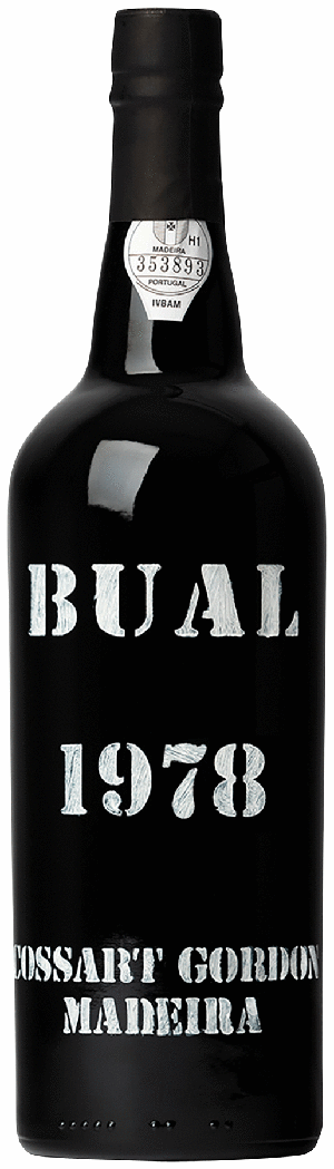 COSSART GORDON BUAL MADEIRA VINTAGE, 1978