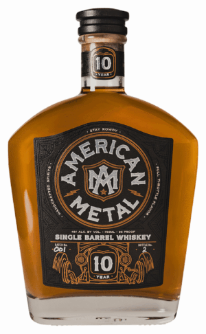 AMERICAN METAL 10 YR SINGLE BARREL WHISKEY