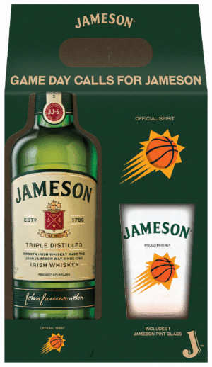 JAMESON PHOENIX SUNS WITH PINT GLASS
