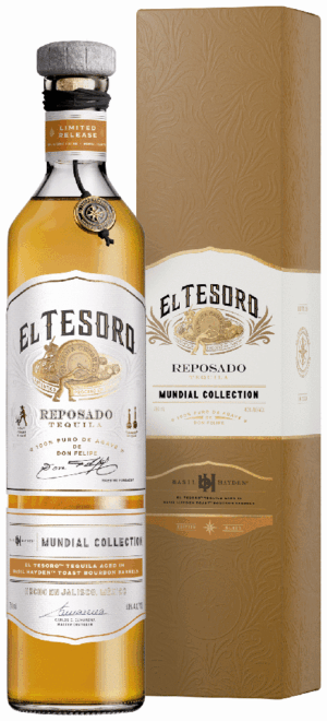 EL TESORO MUNDIAL REPOSADO BASIL HAYDEN TOAST EDITION TEQUILA