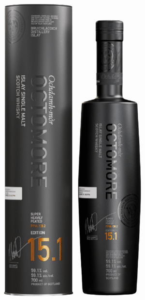 BRUICHLADDICH OCTOMORE 15.1 SCOTCH WHISKY