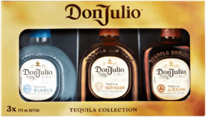DON JULIO BLANCO + REPOSADO + ANEJO GIFT PACK 3-375ML