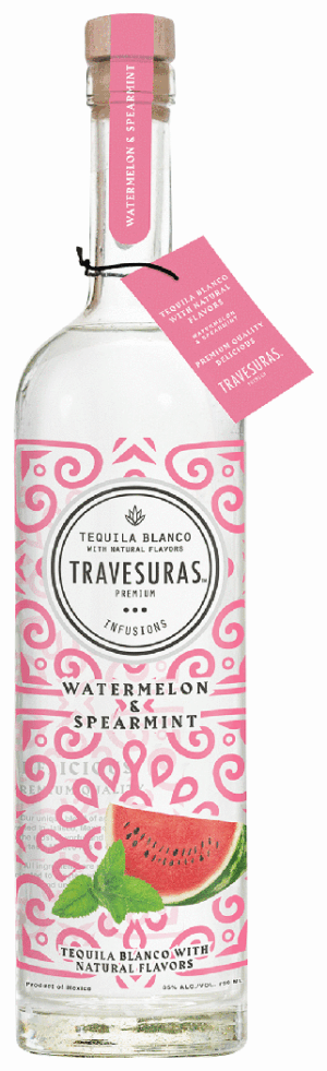 TRAVESURAS WATERMELON & SPEARMINT TEQUILA