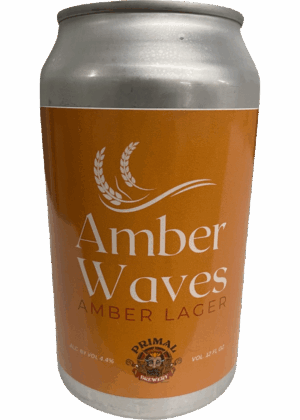 PRIMAL AMBER WAVES AMBER LAGER
