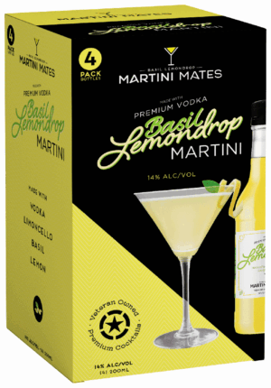 MARTINI MATES BASIL LEMONDROP