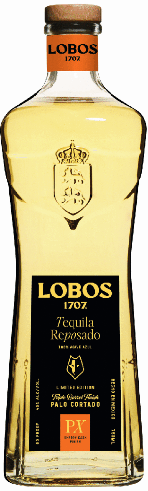 LOBOS 1707 REPOSADO PALO CORTADO TEQUILA