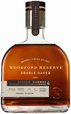 WOODFORD RESERVE DOUBLE OAKED BARREL PROOF BARREL SELECT