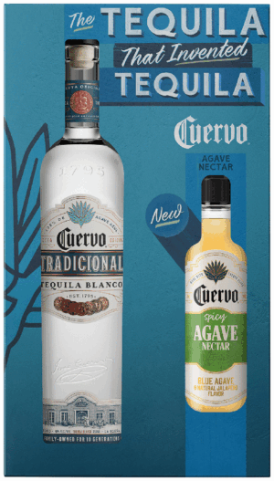 JOSE CUERVO SILVER TEQUILA WITH SPICY AGAVE NECTAR