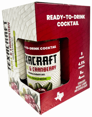 TEXACRAFT PICKLE & CRANBERRY COCKTAIL