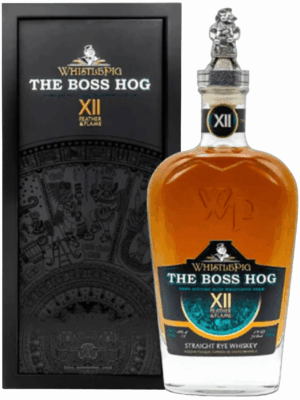 WHISTLEPIG THE BOSS HOG XII FEATHER&FLAME RYE WHISKEY