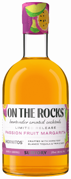 ON THE ROCKS PASSION FRUIT MARGARITA LIMITED TIME RELEASE