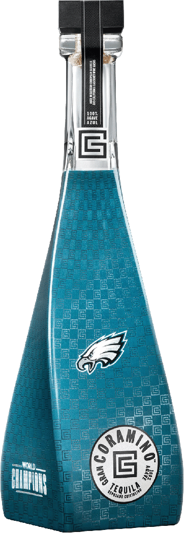GRAN CORAMINO CRISTALINO PHILADELPHIA EAGLES TEQUILA