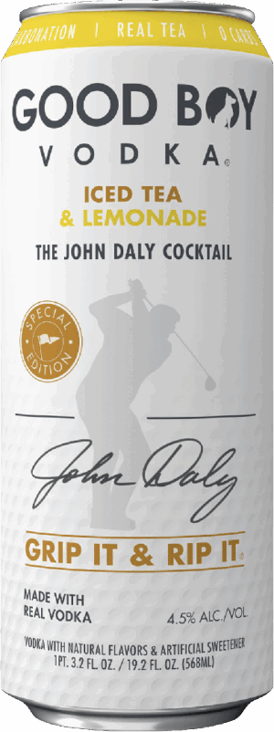 GOOD BOY THE JOHN DALY COCKTAIL ICED TEA & LEMONADE