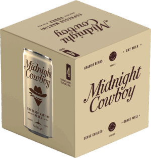 MIDNIGHT COWBOY VODKA ESPRESSO MARTINI