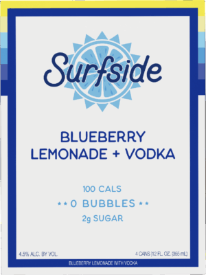 SURFSIDE BLUEBERRY LEMONADE + VODKA