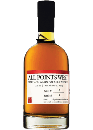 ALL POINTS WEST MALT AND GRAIN POT STILL WHISKEY