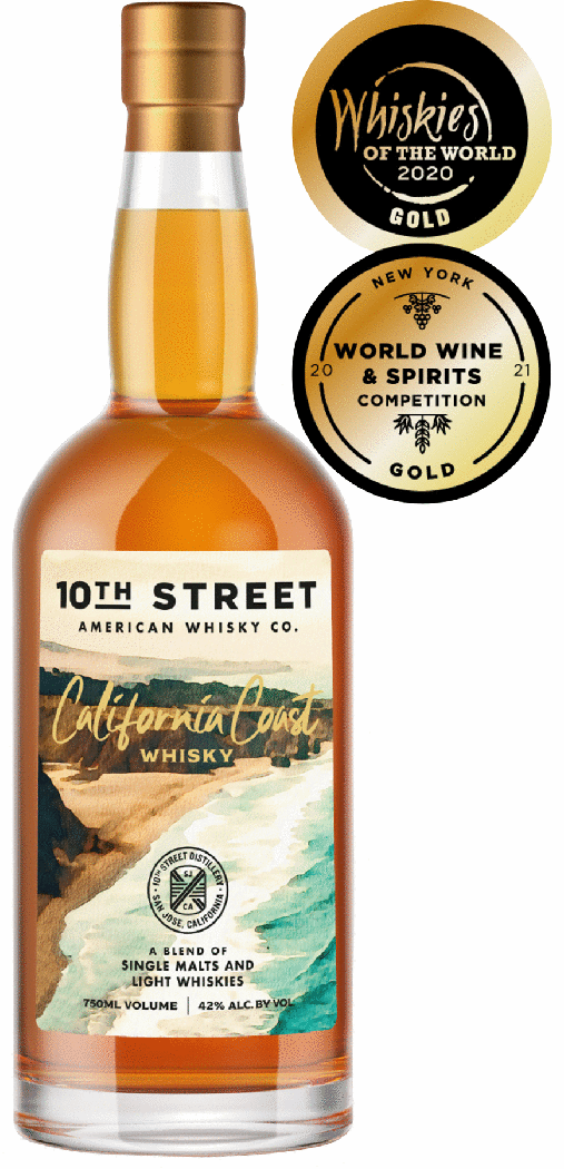 10TH STREET CALIFORNIA COAST WHISKEY