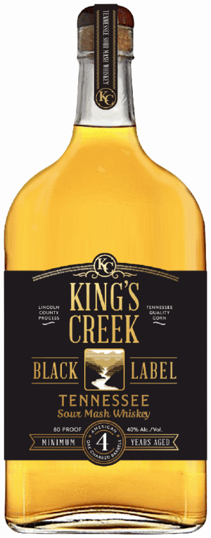 KING'S CREEK BLACK LABEL 4YR WHISKEY