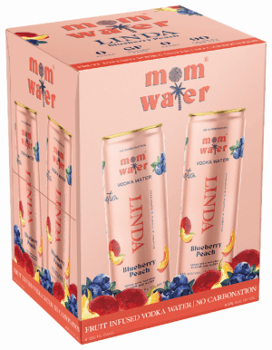 MOM WATER BLUEBERRY PEACH LINDA