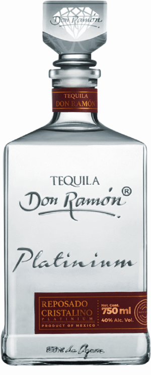 DON RAMON PLATINIUM CRISTALINO REPOSADO TEQUILA