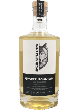 QUARTZ MOUNTAIN SPICED APPLE SHINE WHISKEY