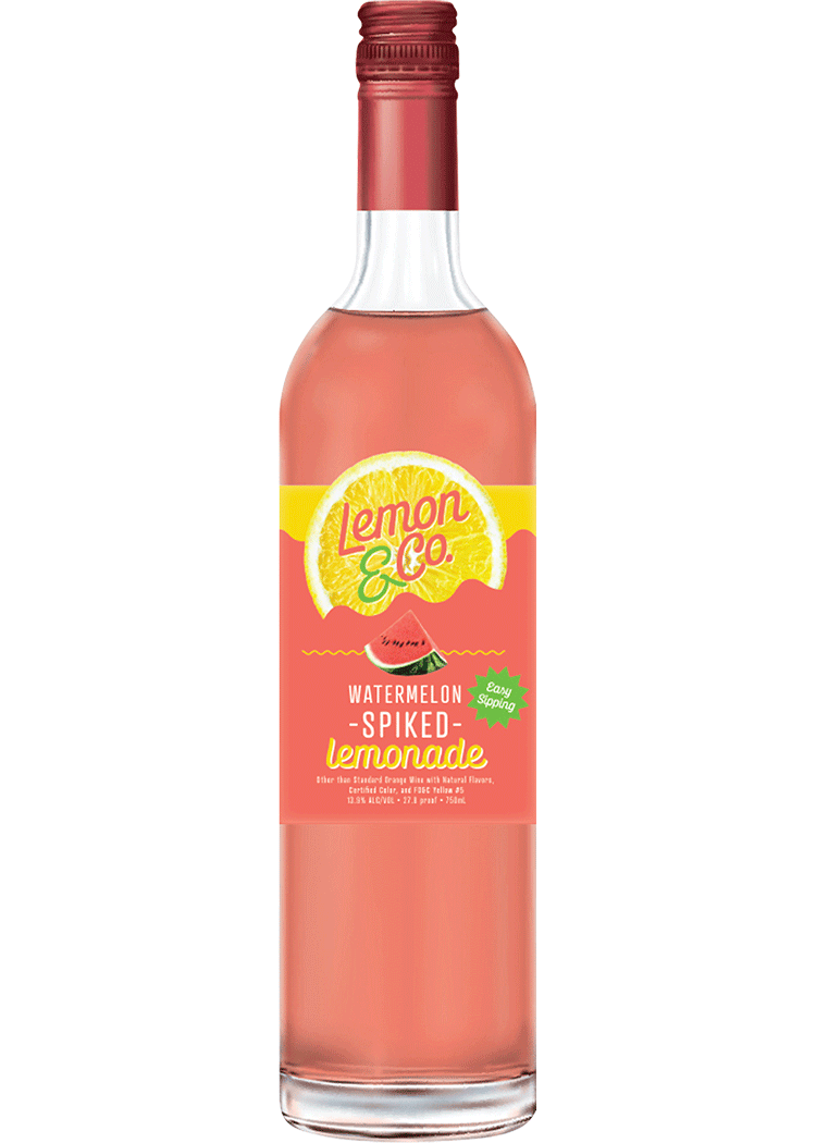 LEMON & CO WATERMELON SPIKED LEMONADE