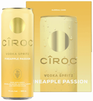 CIROC SPRITZ PINEAPPLE PASSION