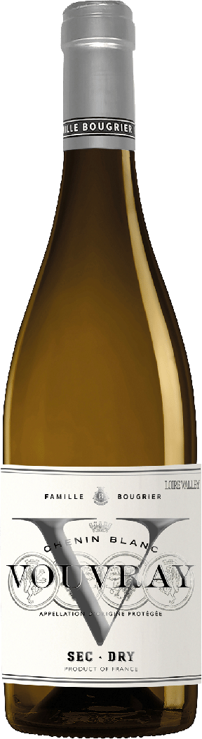 BOUGRIER 'V' VOUVRAY SEC DRY, 2023