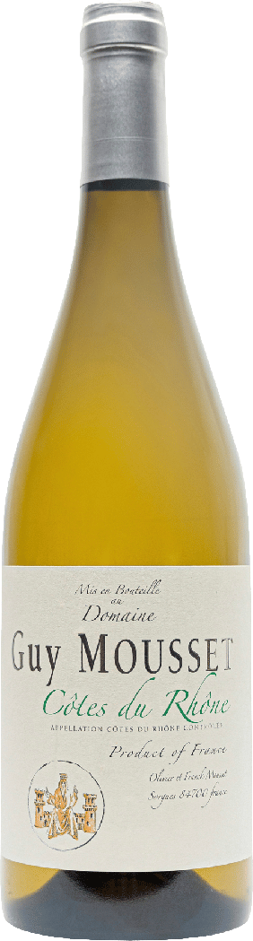 GUY MOUSSET COTES DU RHONE BLANC