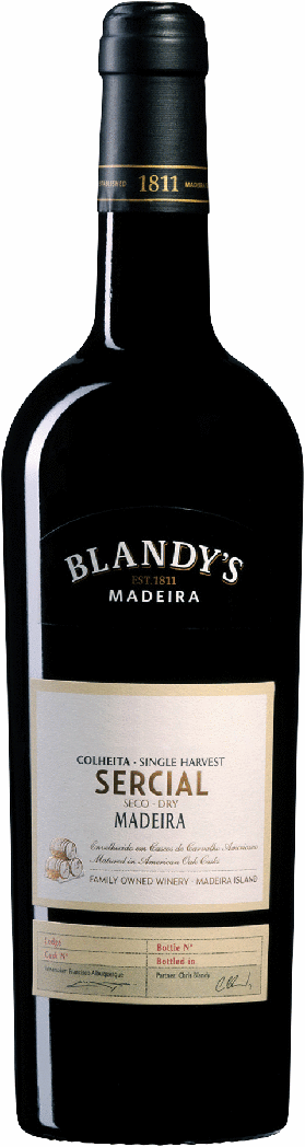 BLANDY'S SERCIAL COLHEITA MADEIRA, 2009